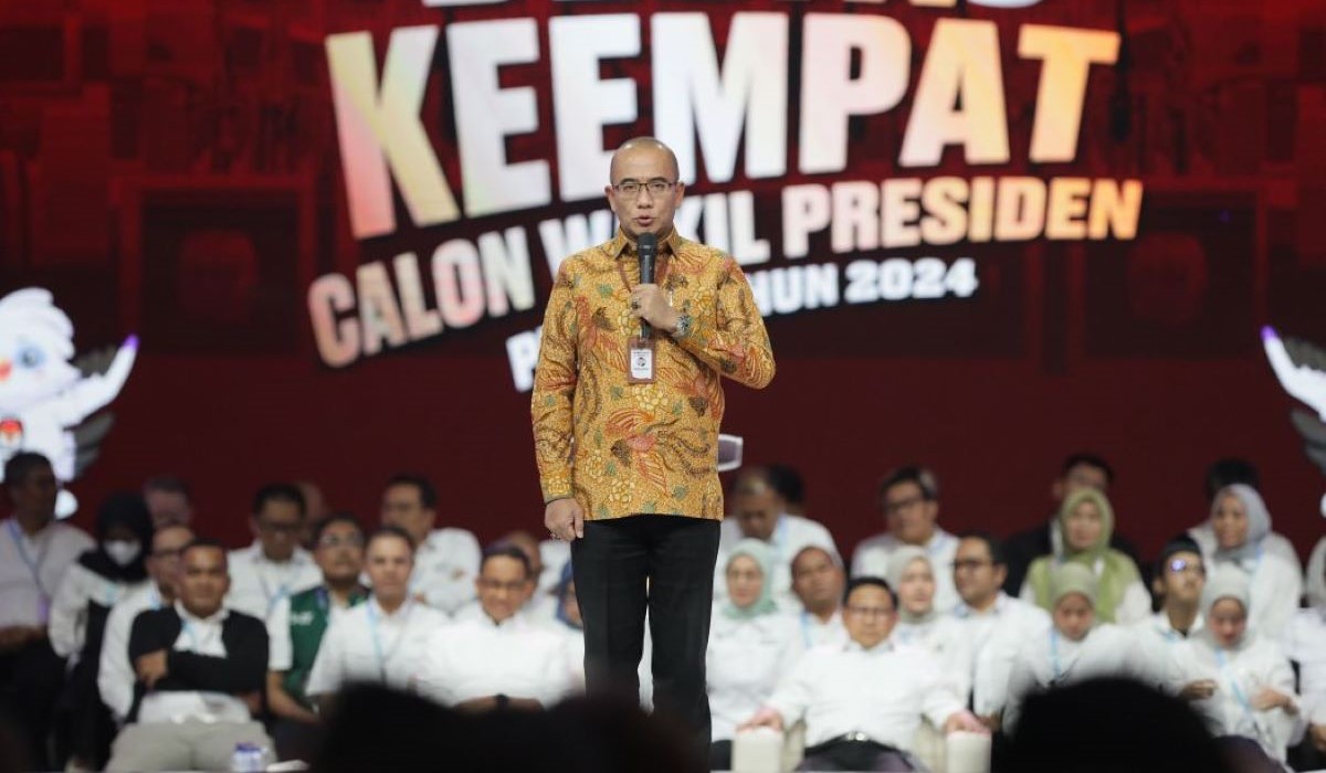 Ketua KPU Hasyim Asy’ari.