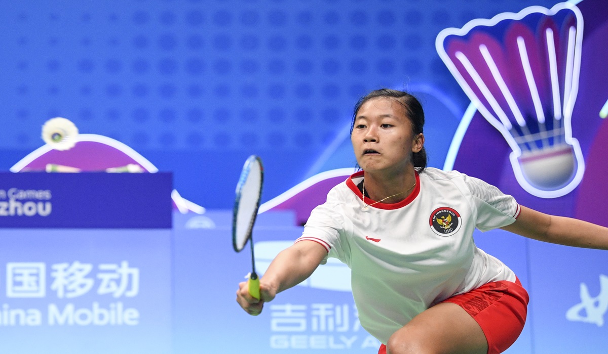 Tunggal putri bulu tangkis Indonesia Putri Kusuma Wardani