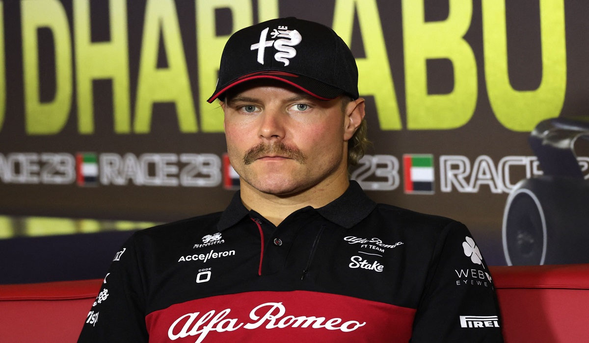 Pembalap Stake F1 Team Kick Sauber Valtteri Bottas