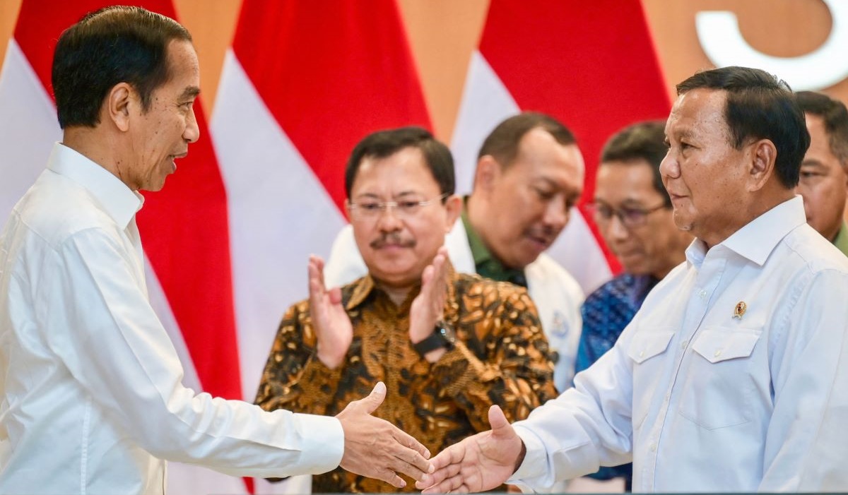 Joko Widodo dan Prabowo Subianto.