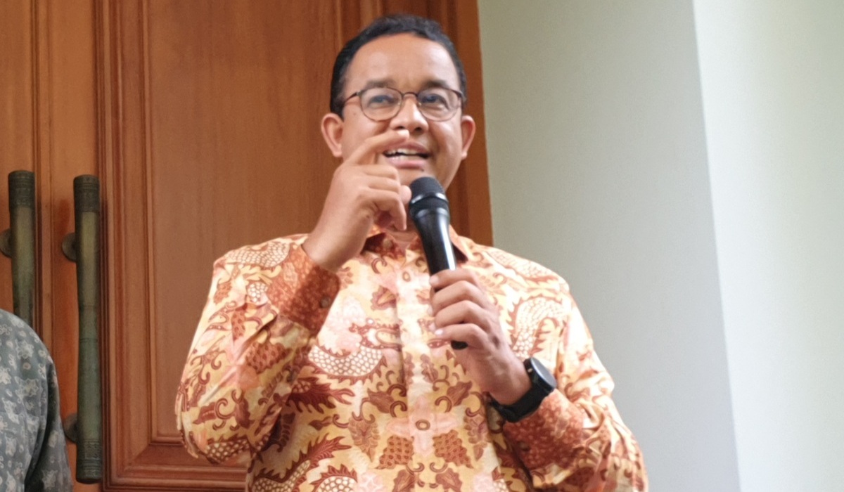 CALON presiden (capres) nomor urut 1 Anies Baswedan.