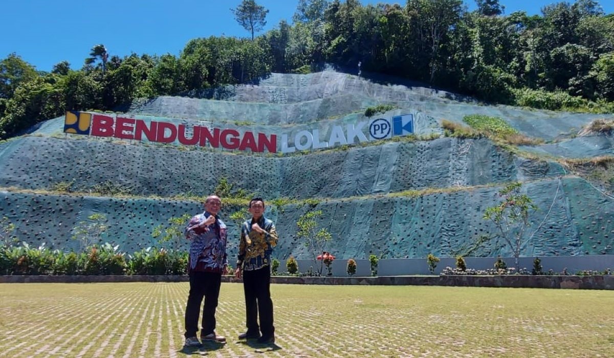 Bendungan Lolak di Bolaang Mongondow, Sulawesi Utara.