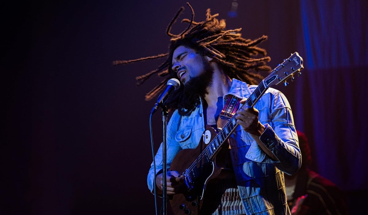 Cuplikan adegan dari film Bob Marley: One Love