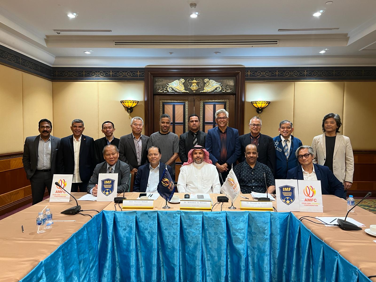 Kongres Asian Minifootbal Confederation (AFMC) di Bangkok, Thailand pada Minggu (25/2).