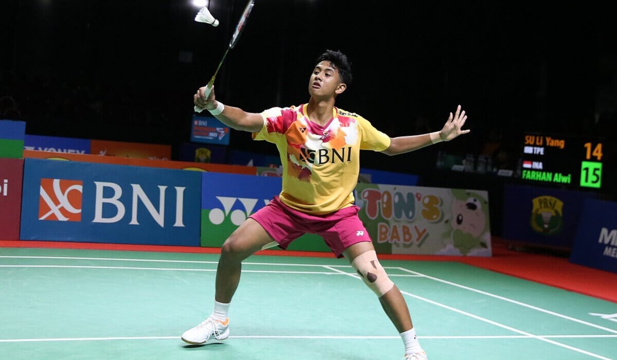 Pebulu tangkis tunggal putra Indonesia, Alwi farhan.