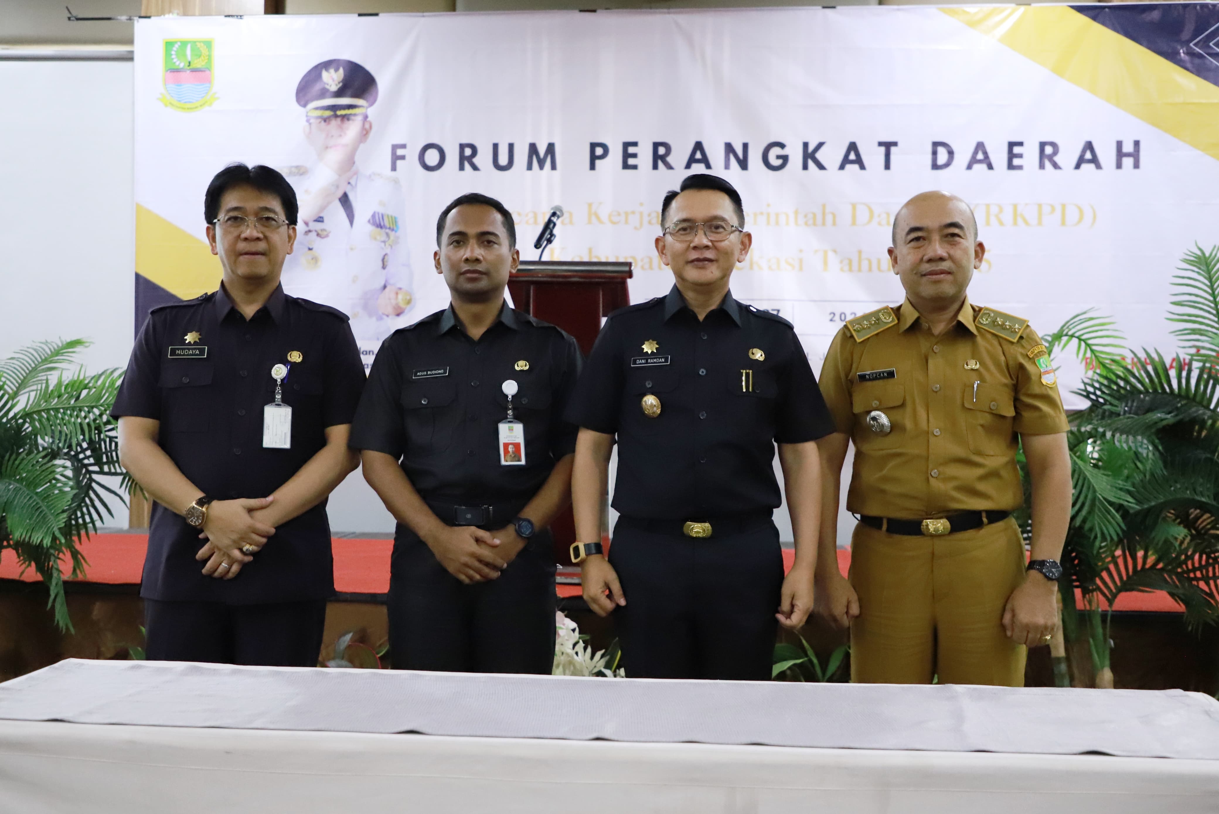 Forum Perangkat Daerah dalam rangka penyusunan RKPD Kabupaten Bekasi 2025 pada Selasa (27/2).