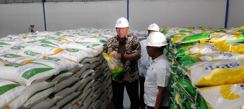 Harga beras di Solo Raya terus melambung melewati harga pada Lebaran 2023.
