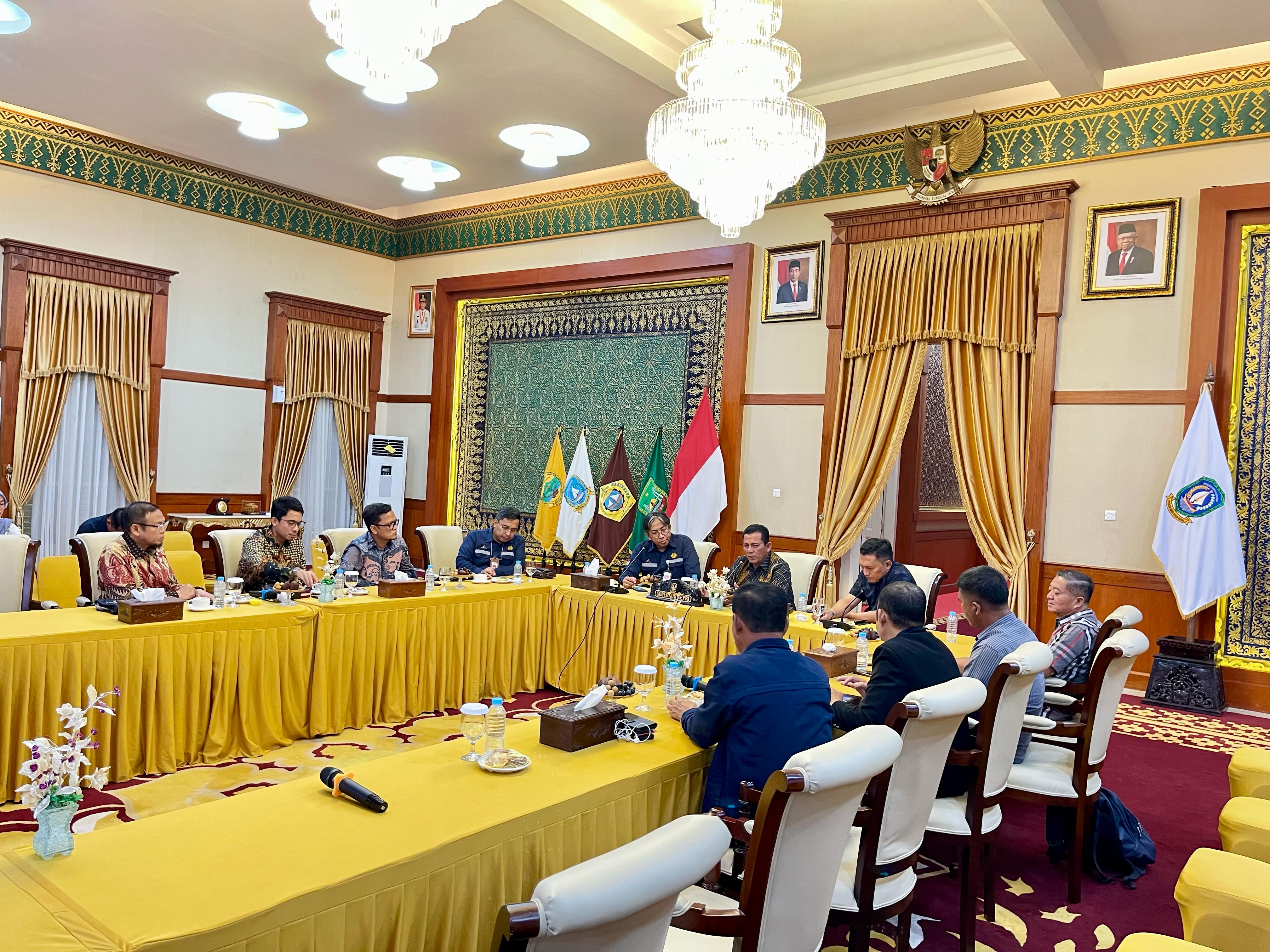 Kunjungan kerja awal tahun dengan jajaran Pemerintah Provinsi Kepulauan Riau.