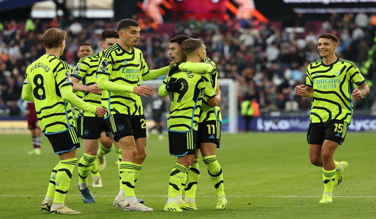 West Ham vs Arsenal: The Gunners Cetak Setengah Lusin Gol ke Gawang the Hammers