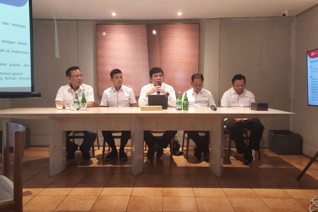 Konferensi pers pencapaian Pandi pada 2023 di Jakarta, Rabu (31/1).