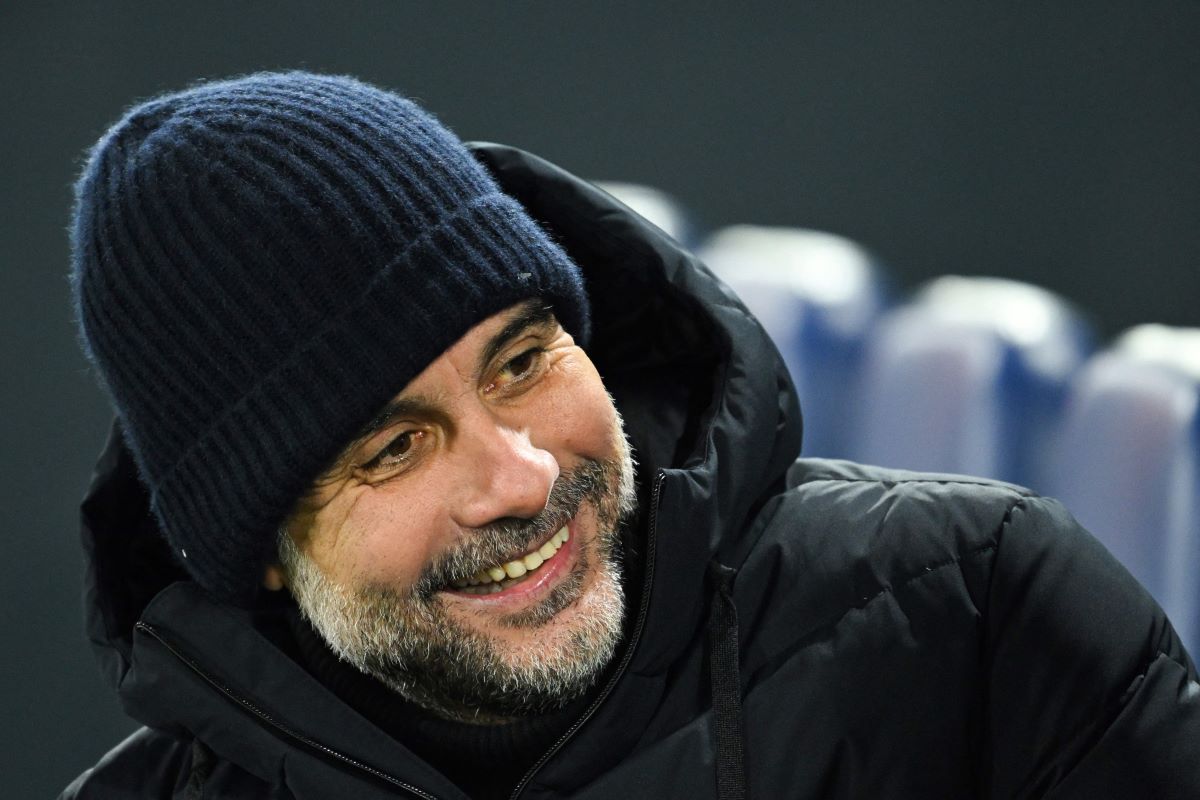 Pelatih Manchester City Pep Guardiola