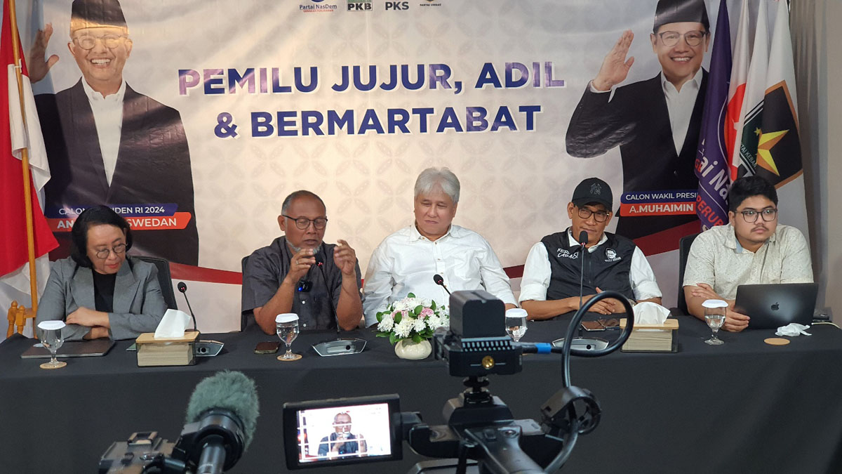 Tim IT forensik Timnas AMIN melihat upaya penghapusan data real count KPU.