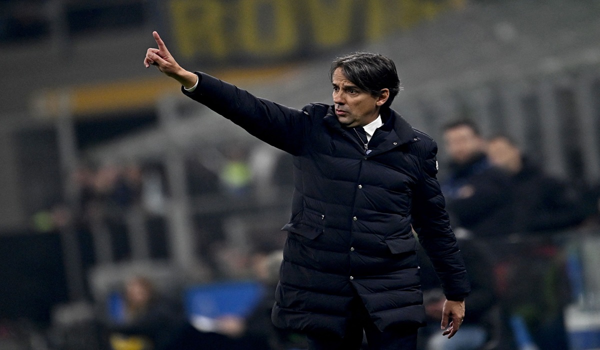 Pelatih Inter Milan Simone Inzaghi