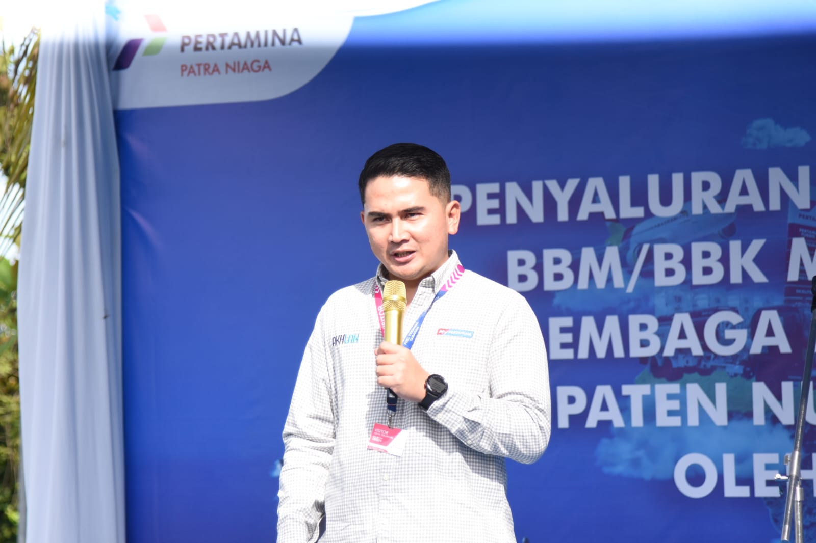Direktur Pemasaran dan Operasi Patra Logistik Tri Yudha Nurmansyah