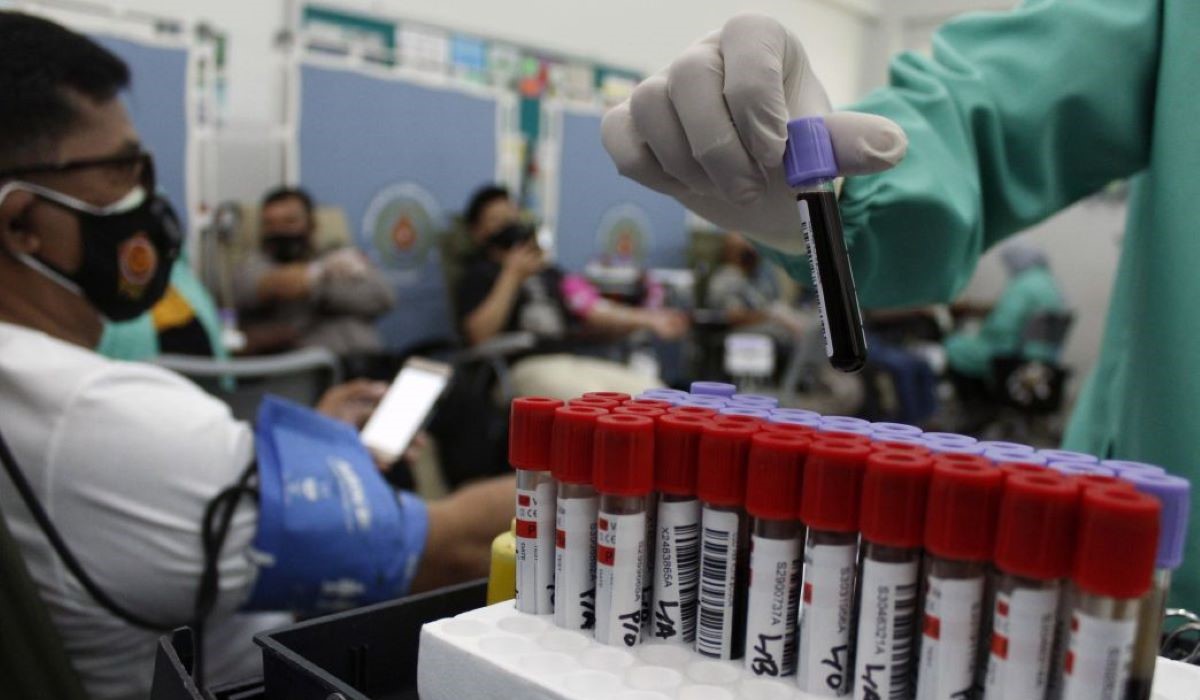 Ilustrasi: Aksi Donor Darah di SMP Kesatuan, Kota Bogor, Jawa Barat, beberapa waktu lalu.