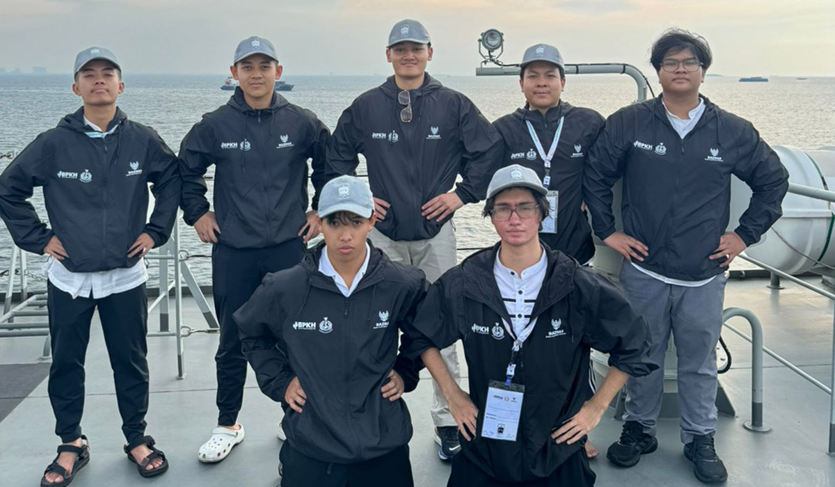 Peserta Pesantren Kilat Ekspedisi Ramadhan Penuh Inspirasi (Ekspresi) pada 28-30 Maret 2024 di atas KRI Semarang (594).