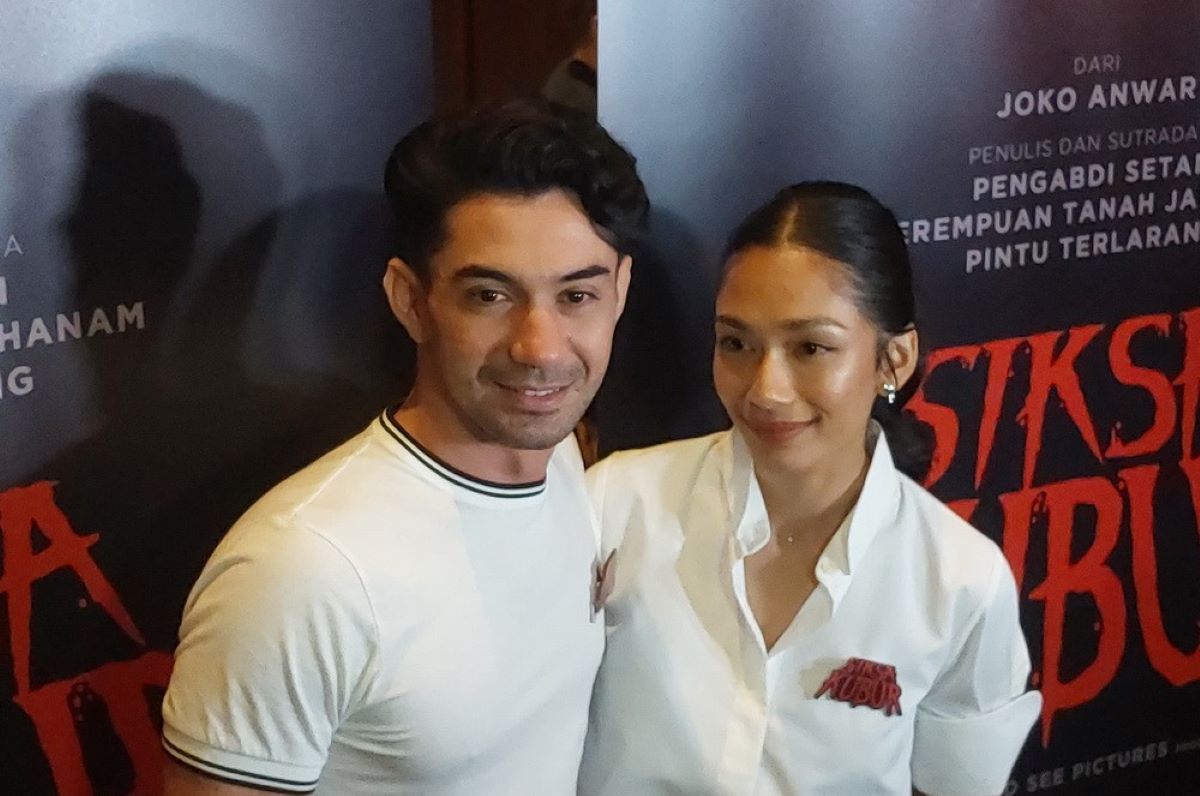 Reza Rahadian dan Faradina Mufti