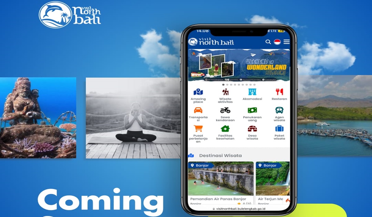 Kabupaten Buleleng, Bali, membangun dan meluncurkan sebuah aplikasi yang bernama Visit North Bali, menunjukan potensi pariwisata daerah itu.