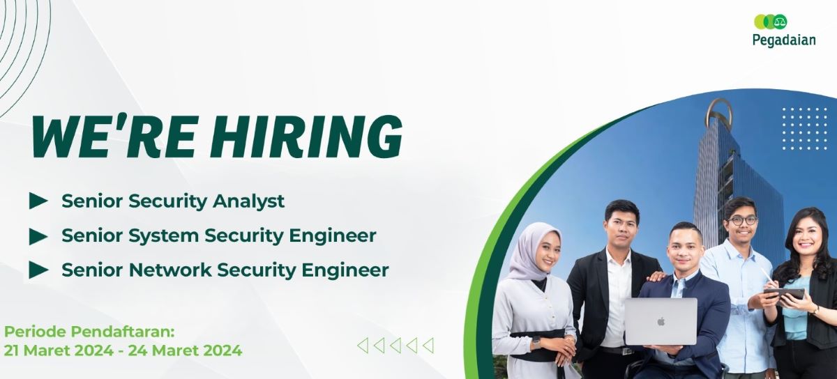 Lowongan kerja di Pegadaian.