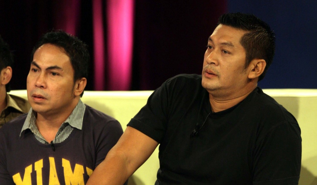 Aktor Donny Kesuma (kanan)