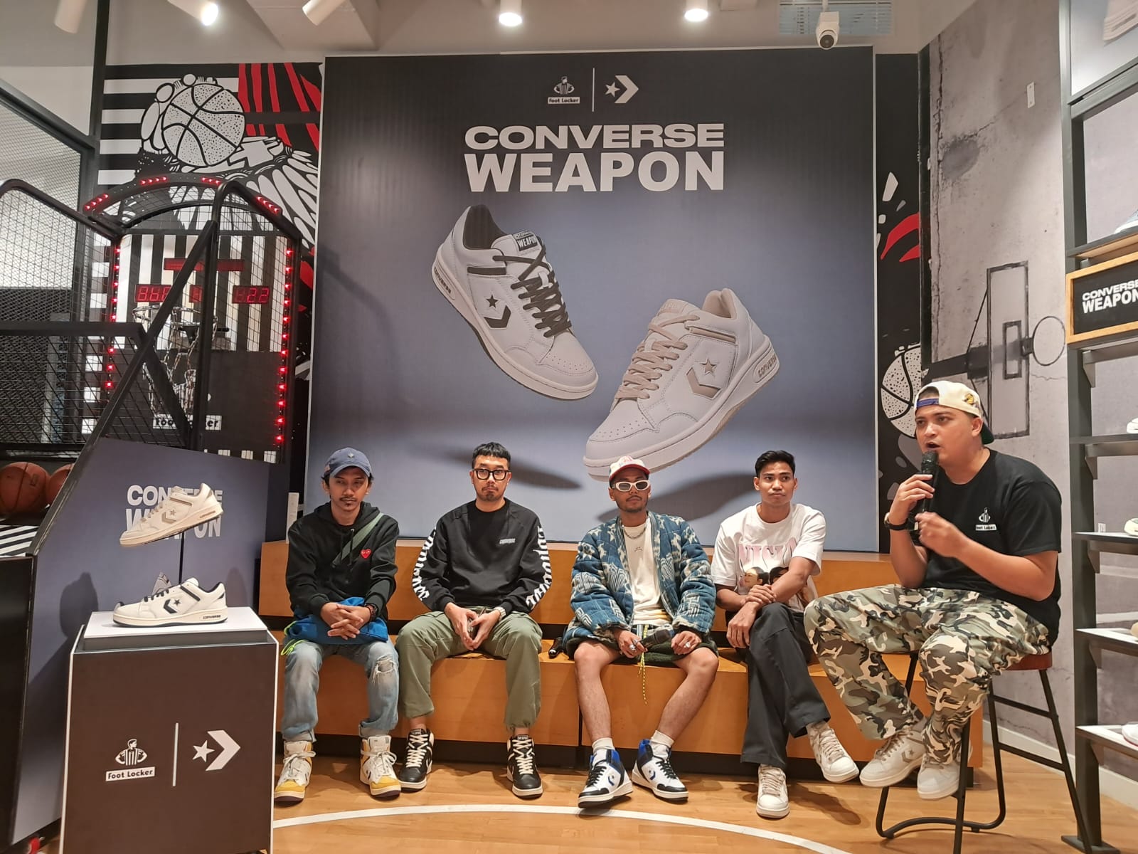 Sneaker Talk di Grand Indonesia, Jakarta, Sabtu (30/3/2024).