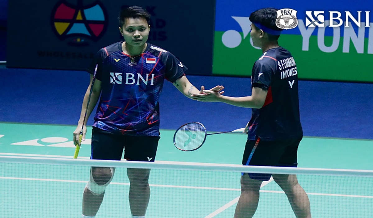 Ganda putri Indonesia Apriyani Rahayu/Siti Fadia Ramadhanti