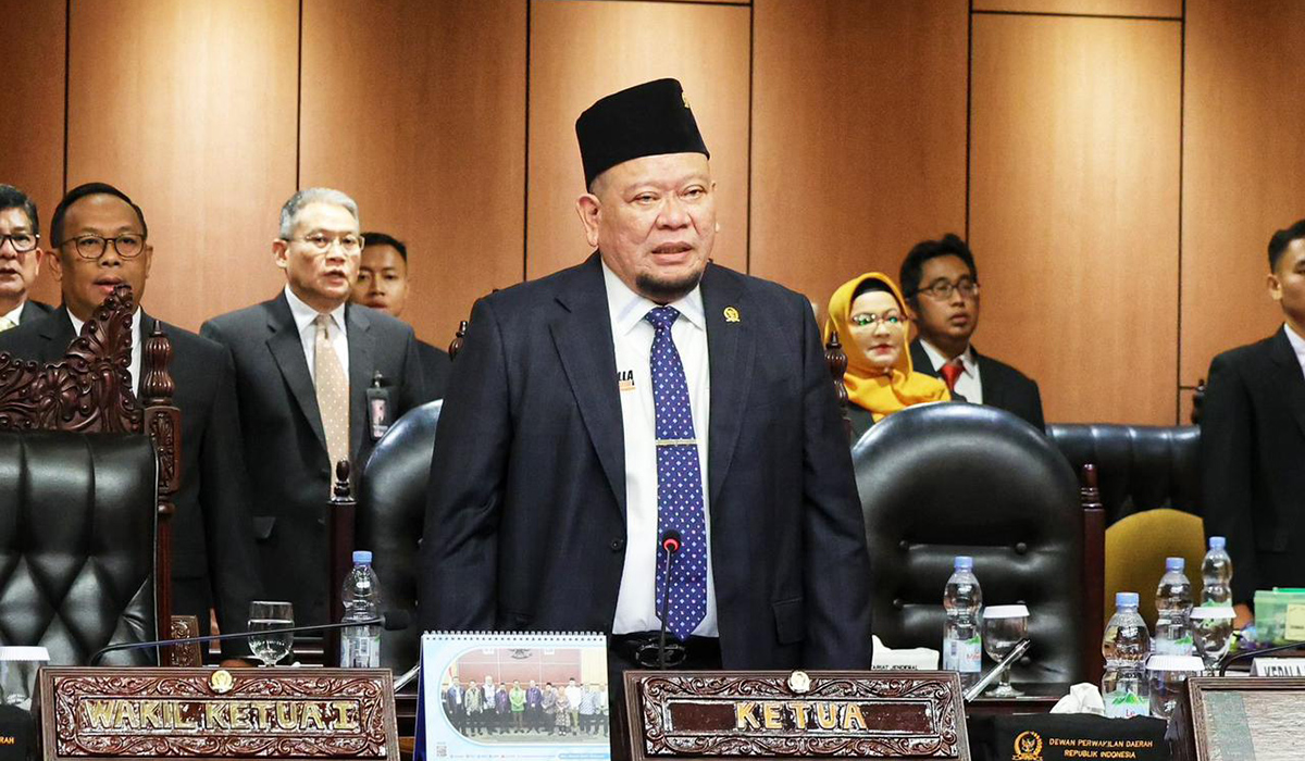 Ketua DPD RI AA LaNyalla Mahmud Mattalitti.