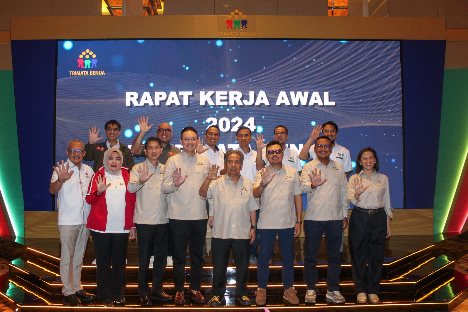 Rapat kerja pembahasan target Rencana Kerja dan Anggaran Biaya (RKAB) 2024. 