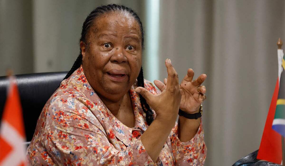 Menteri Luar Negeri Afrika Selatan Naledi Pandor.