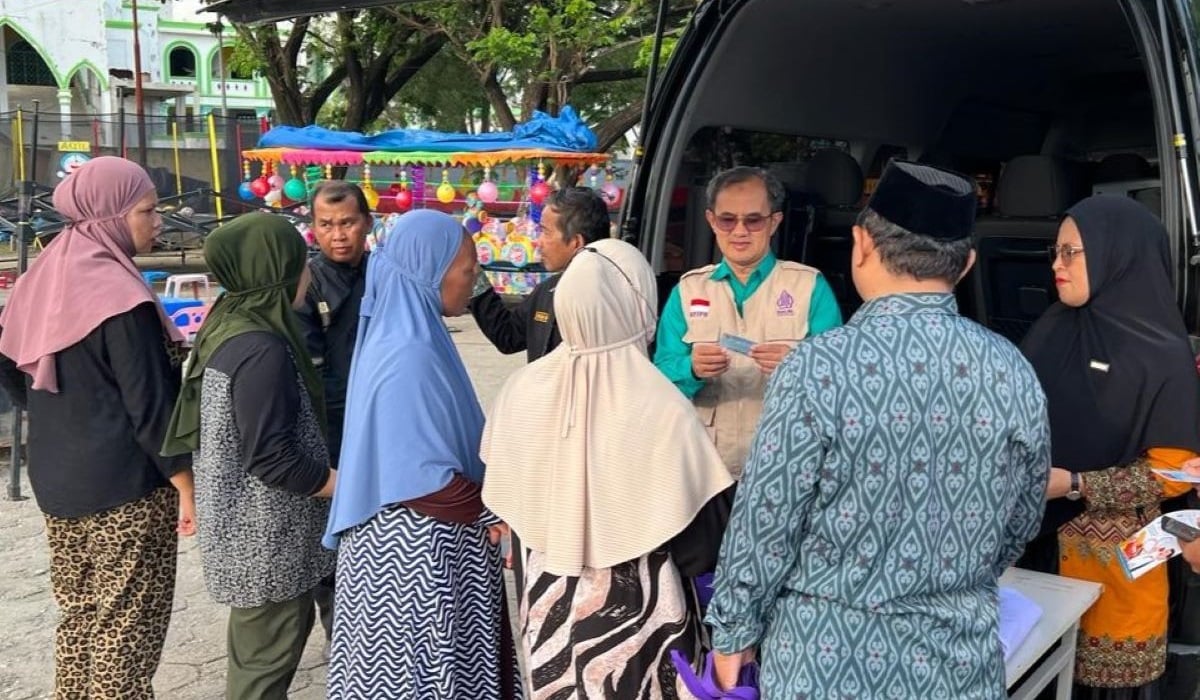 Pendaftaran sertifikasi halal on the spot.