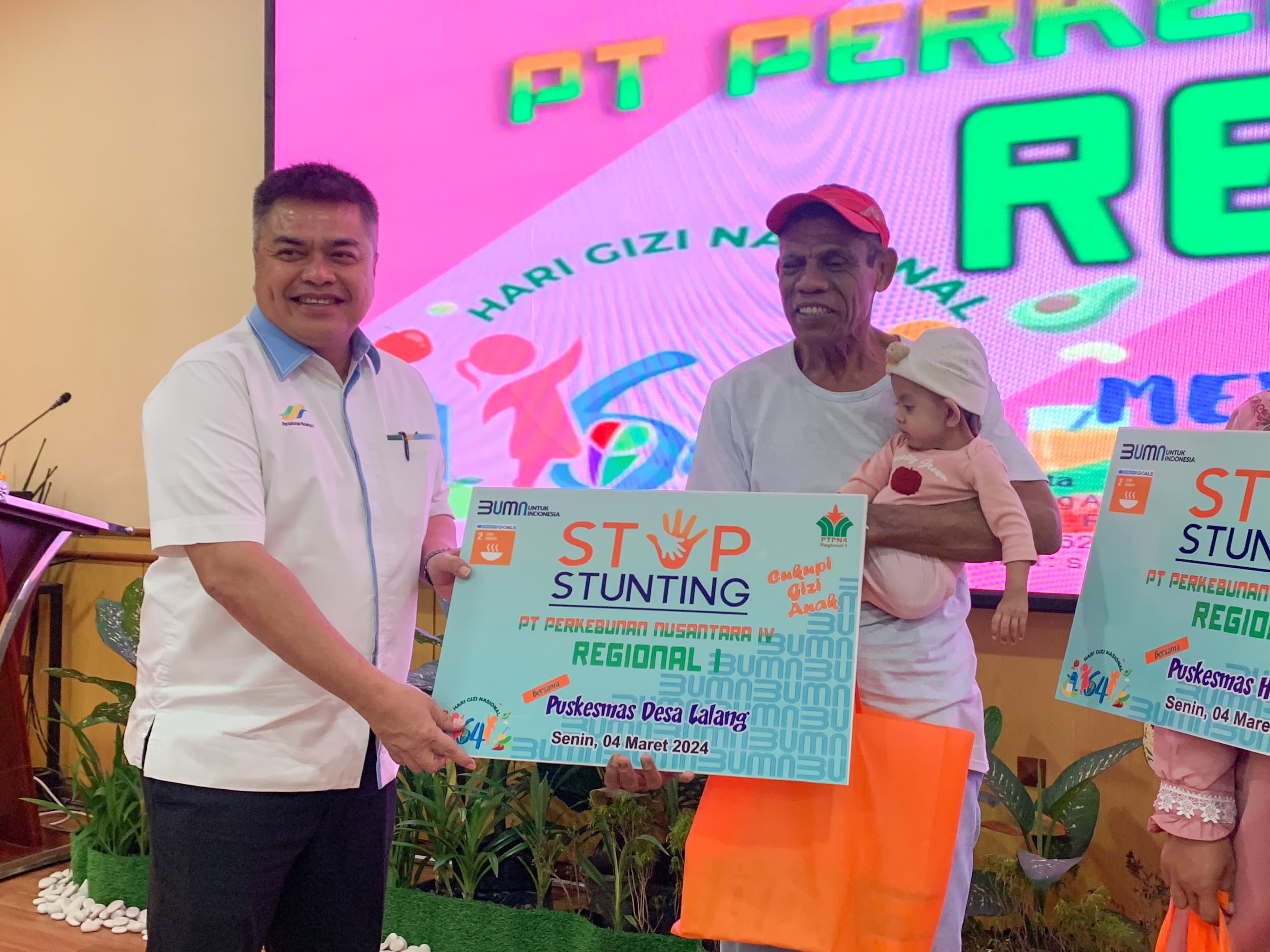 PTPN IV Regional I Dukung Program Pengentasan Stunting di Sumut