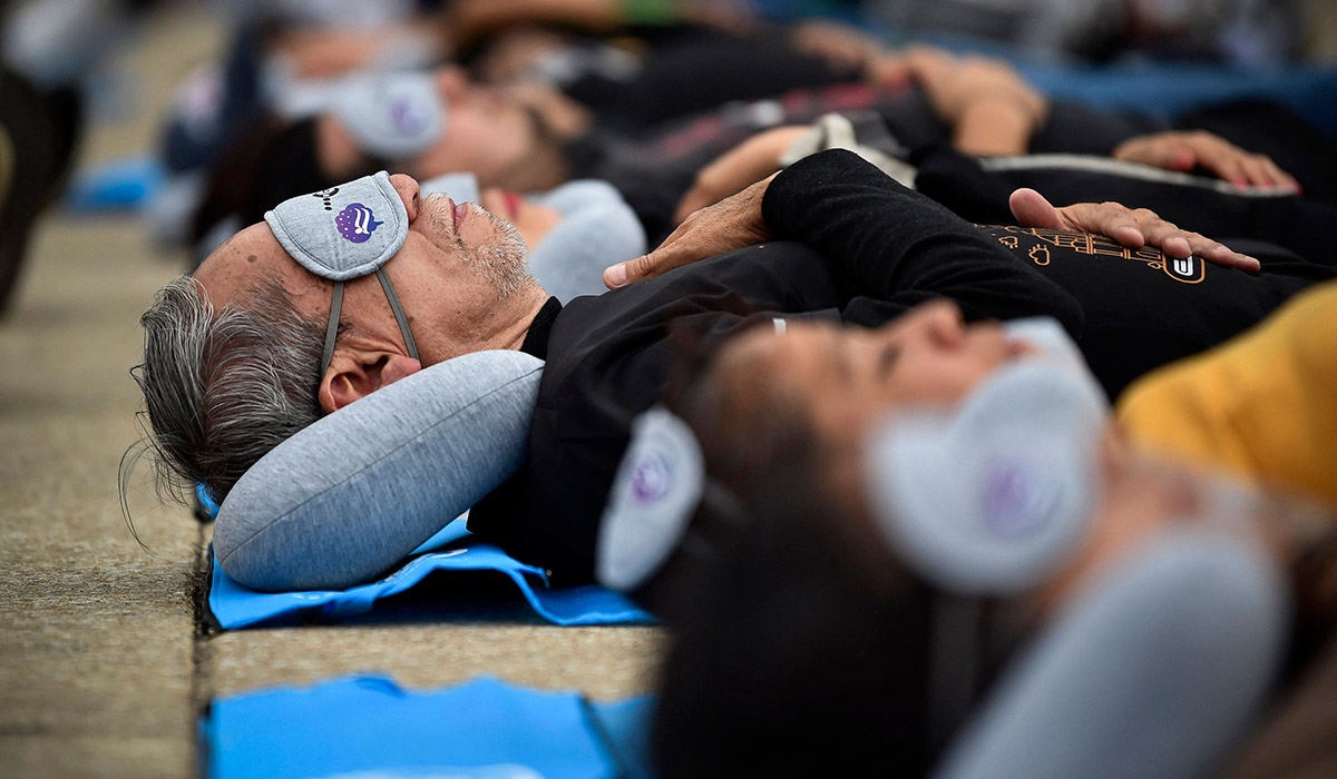 Ilustrasi tidur siang.