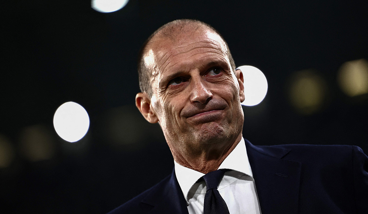 Pelatih Juventus Massimiliano Allegri.