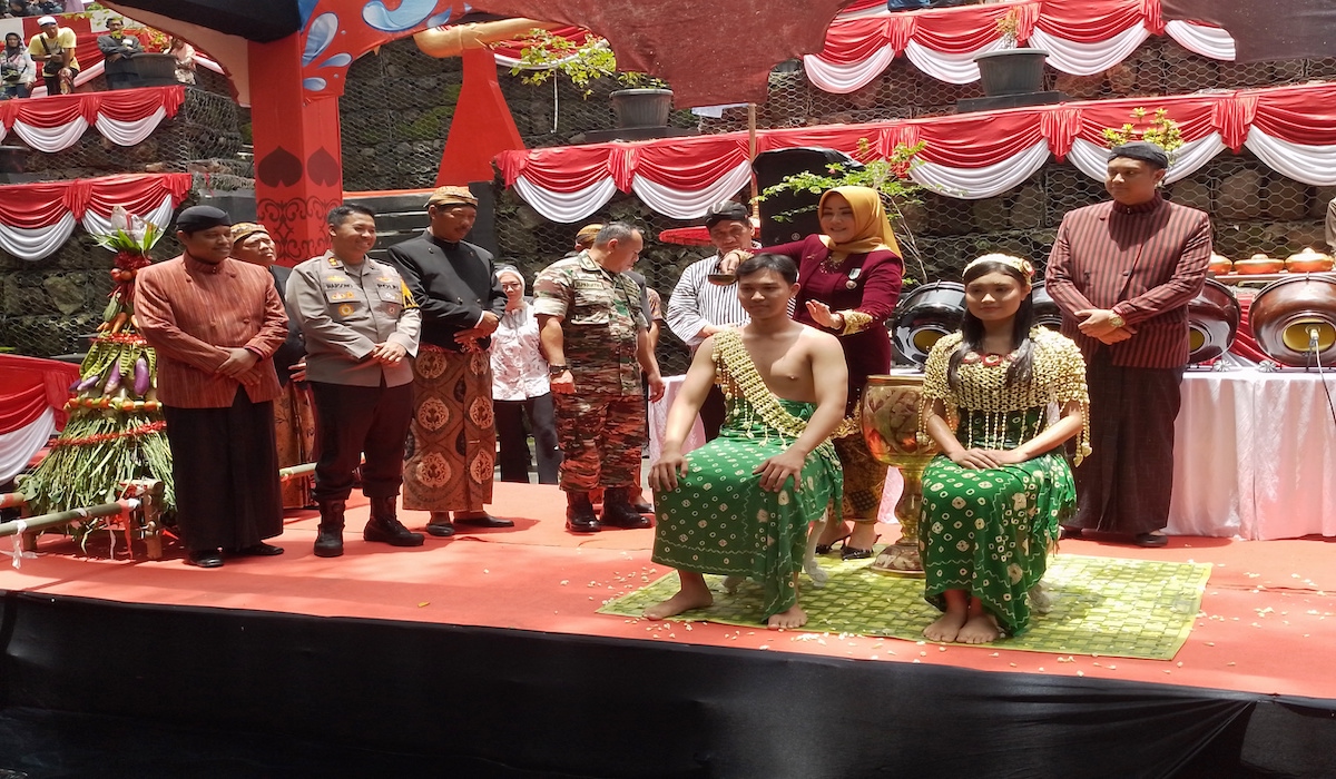 Tradisi padusan menjelang Ramadan 1445 Hijriah di Klaten