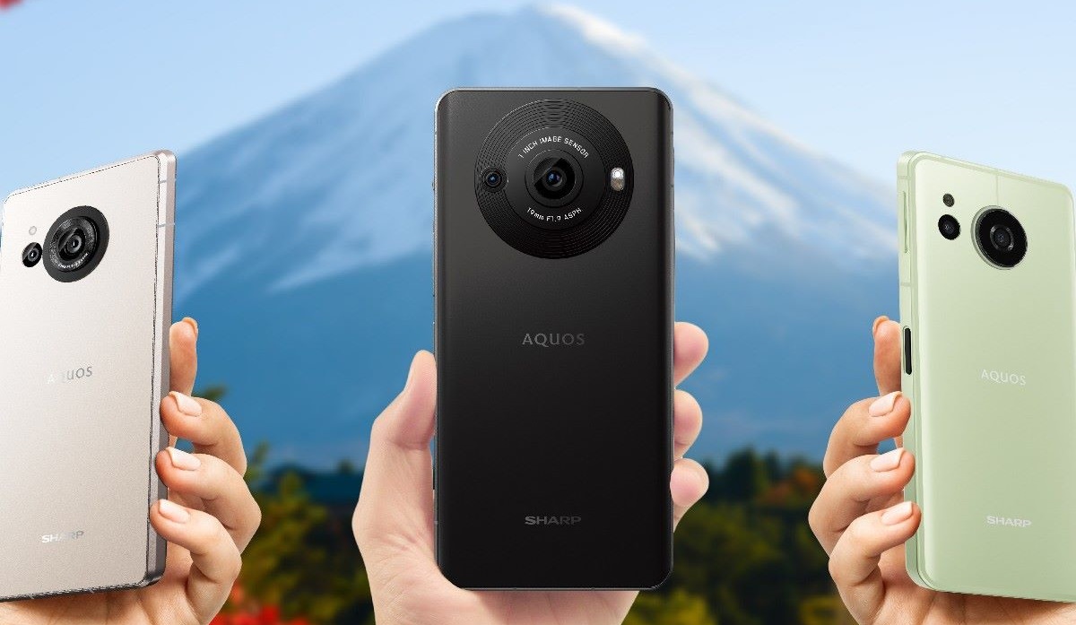 Aquos R8s pro, R8s, dan sense8.