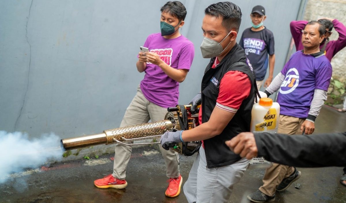 DBD Merebak, Kawani Bogor Gelar Fogging