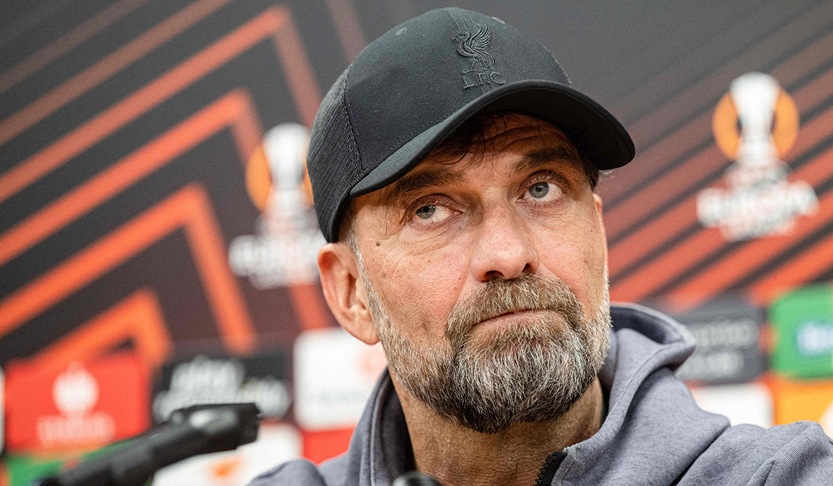 Pelatih Liverpool Juergen Klopp.