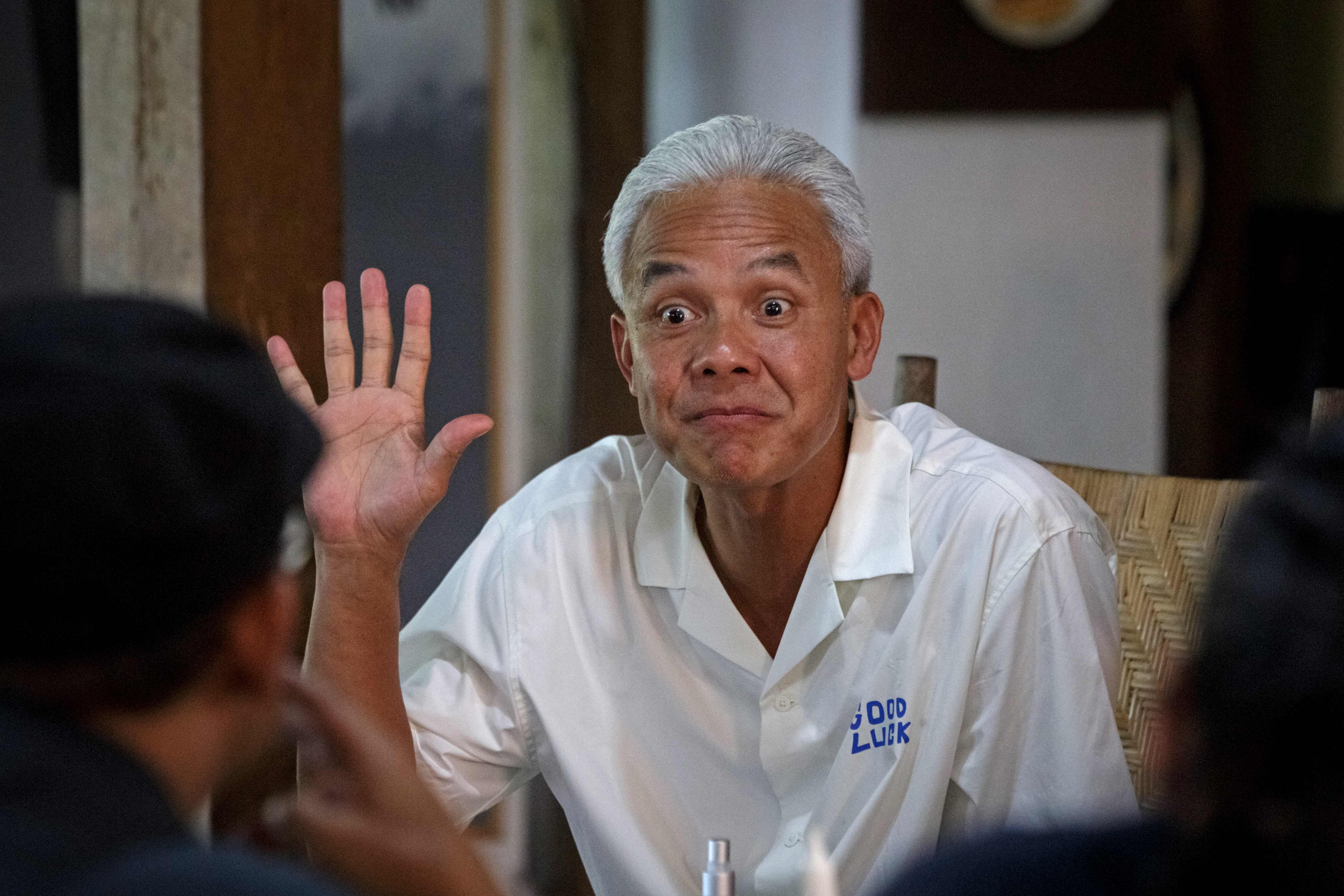 Calon presiden nomor urut 3 Ganjar Pranowo