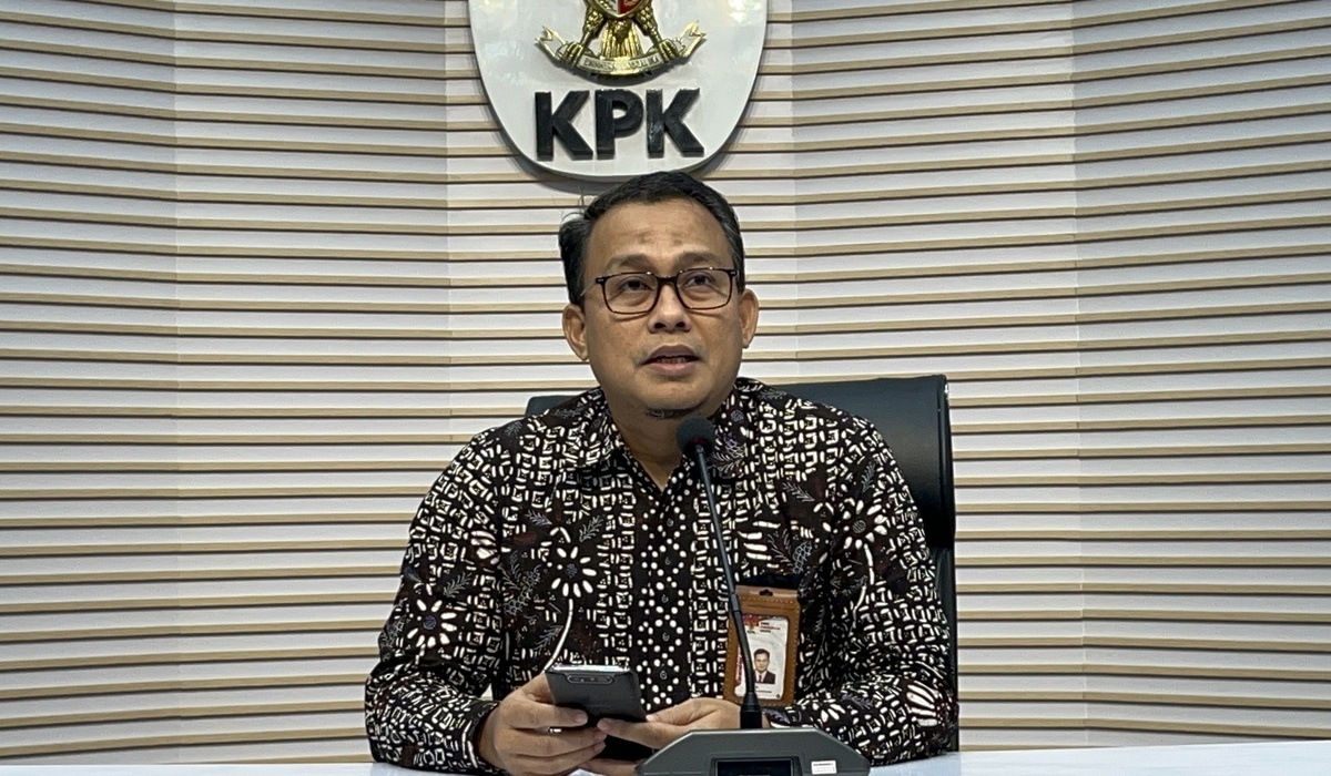 Juru Bicara Bidang Penindakan KPK Ali Fikri di Gedung Merah Putih KPK, Jakarta Selatan, Selasa, 19 Maret 2024.