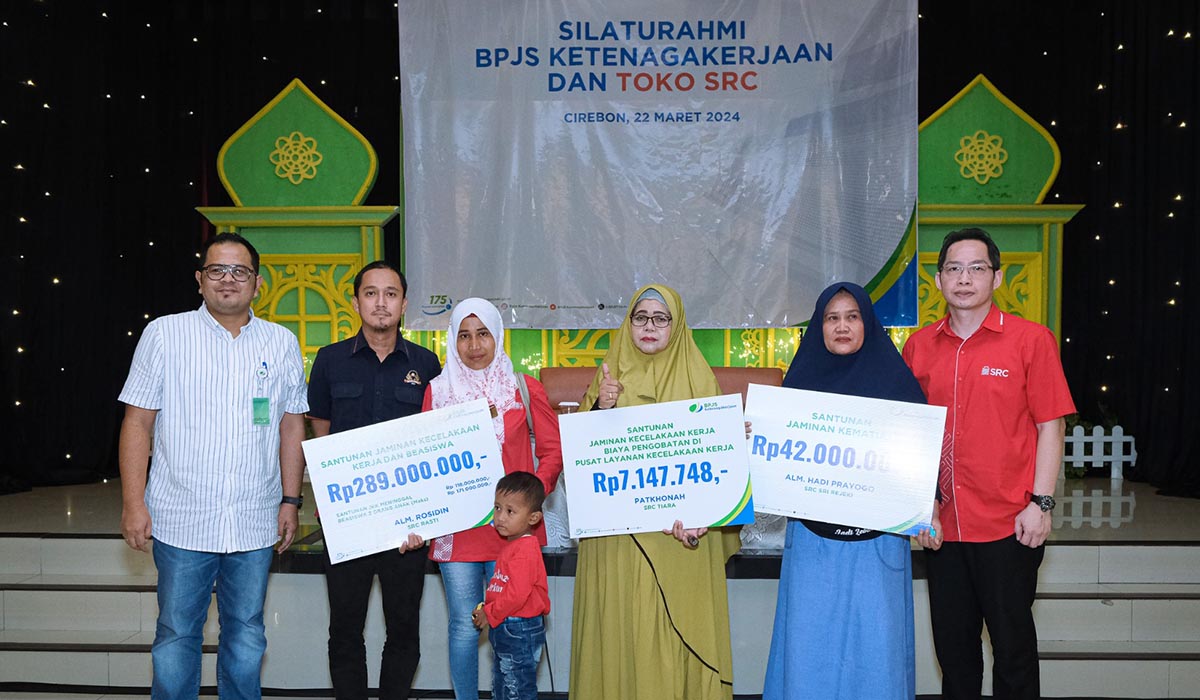 BPJS Ketenagakerjaan dan SRCIS mengadakan acara silaturahmi bersama 80 Toko SRC di wilayah Cirebon, Indramayu, dan Tegal.