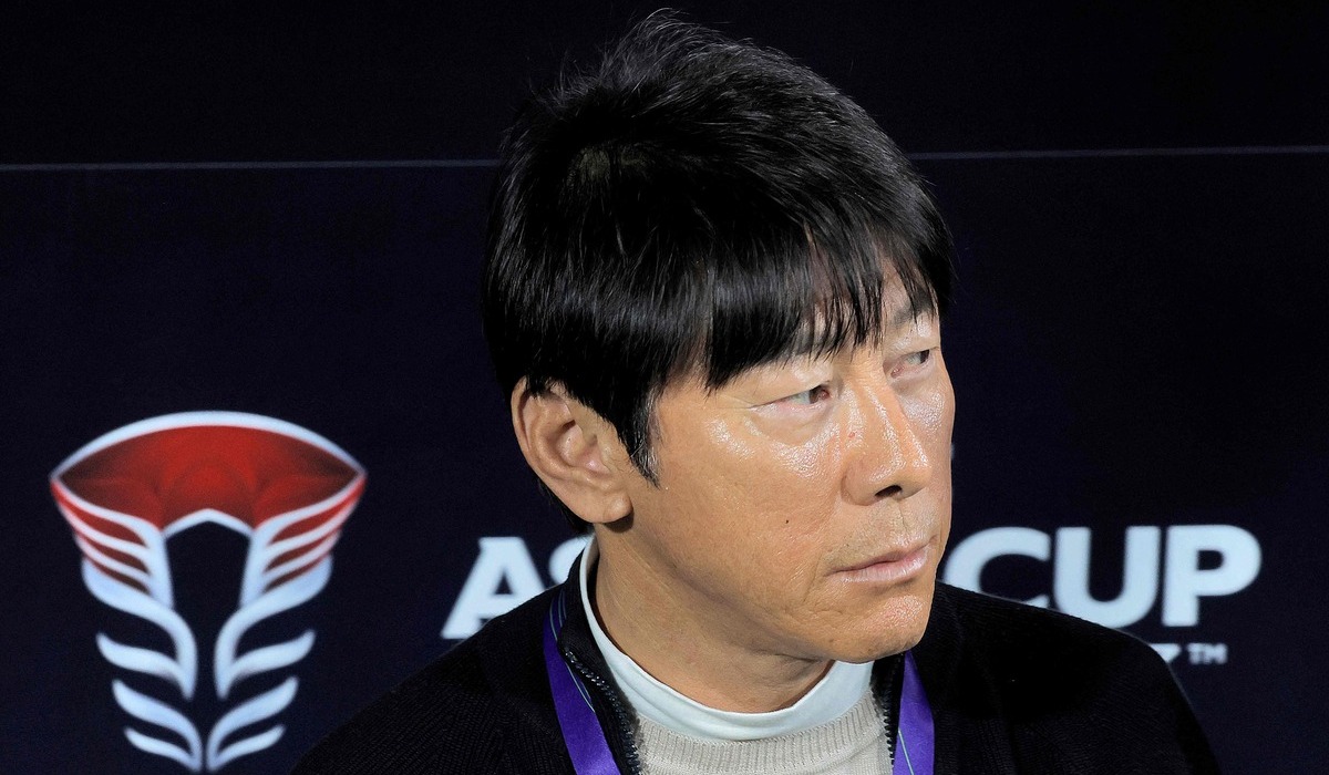 Pelatih Timnas Indonesia, Shin Tae-yong.