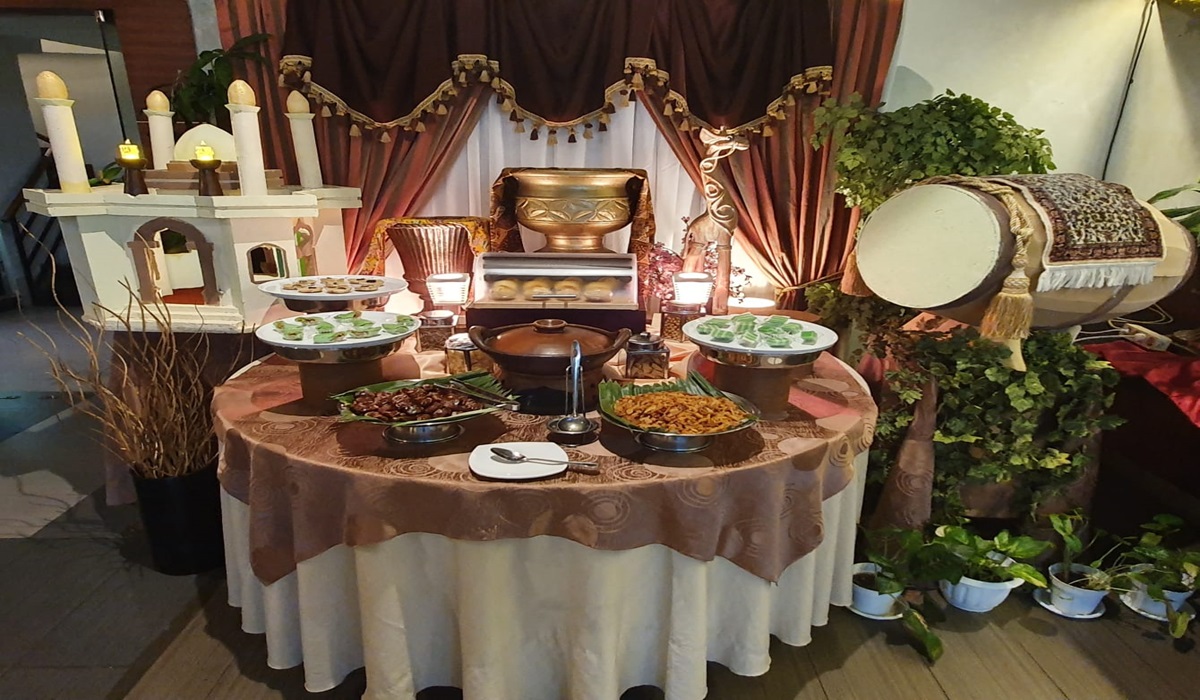 Hidangan buka puasa di Hotel Blue Sky Boutique Pandurata