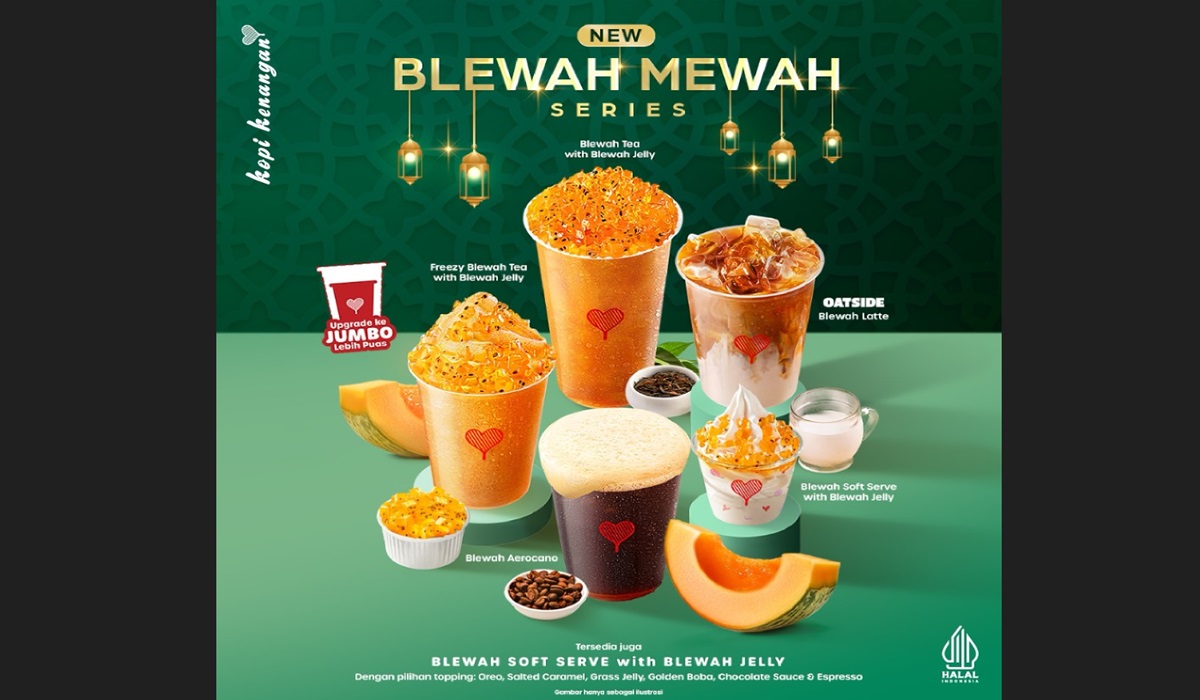 Seri Blewah Mewah dari Kopi Kenangan