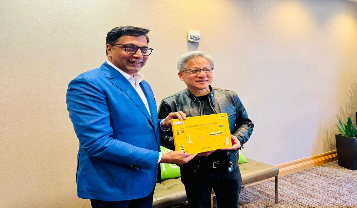 Kerja sama antara Indosat dan NVIDIA