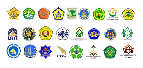 Logo kampus-kampus pelaksana smmptnbarat