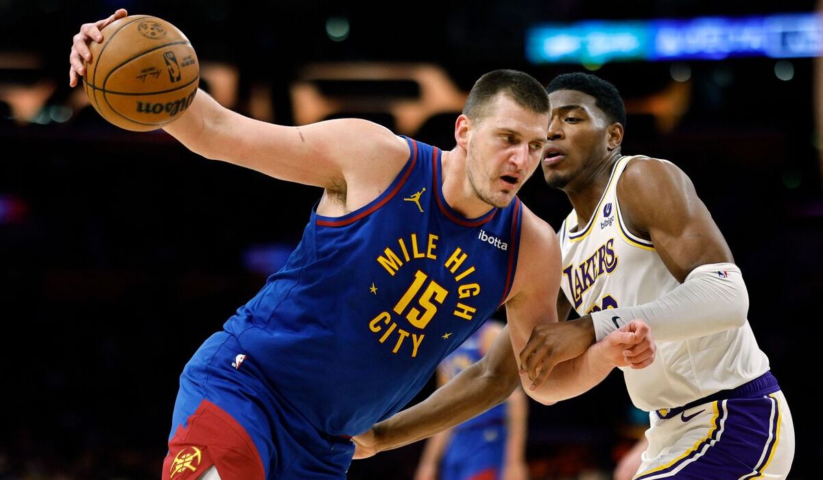 Pemain Denver Nuggets, Nikola Jokic.