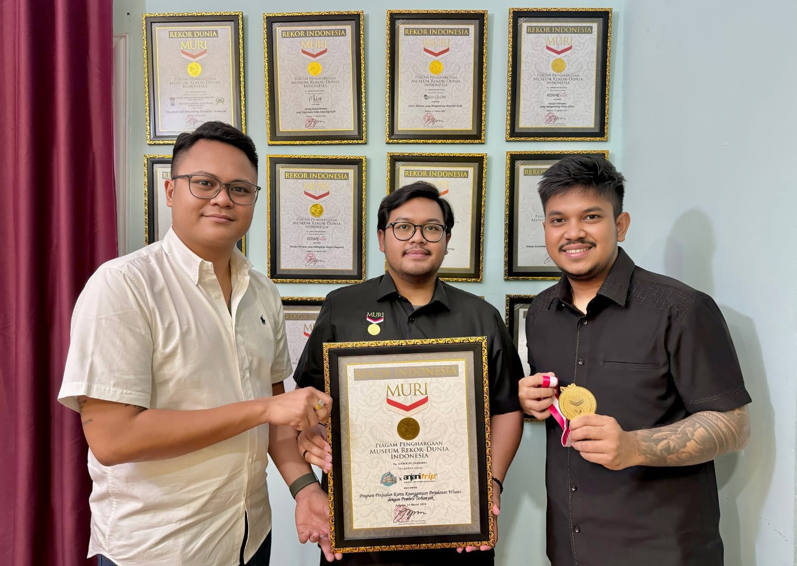 Konsep All You Can Trip, KECE Travel Pass sabet rekor Muri.