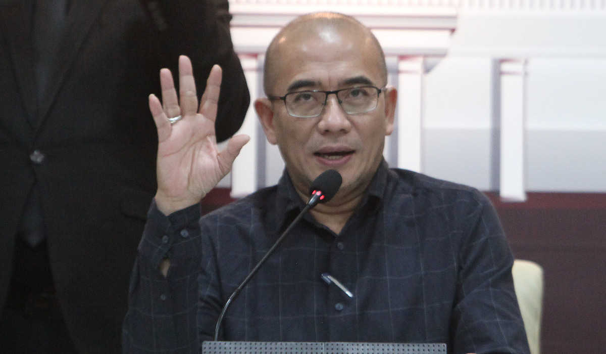 Ketua Komisi Pemilihan Umum (KPU) Hasyim Asy'ari.