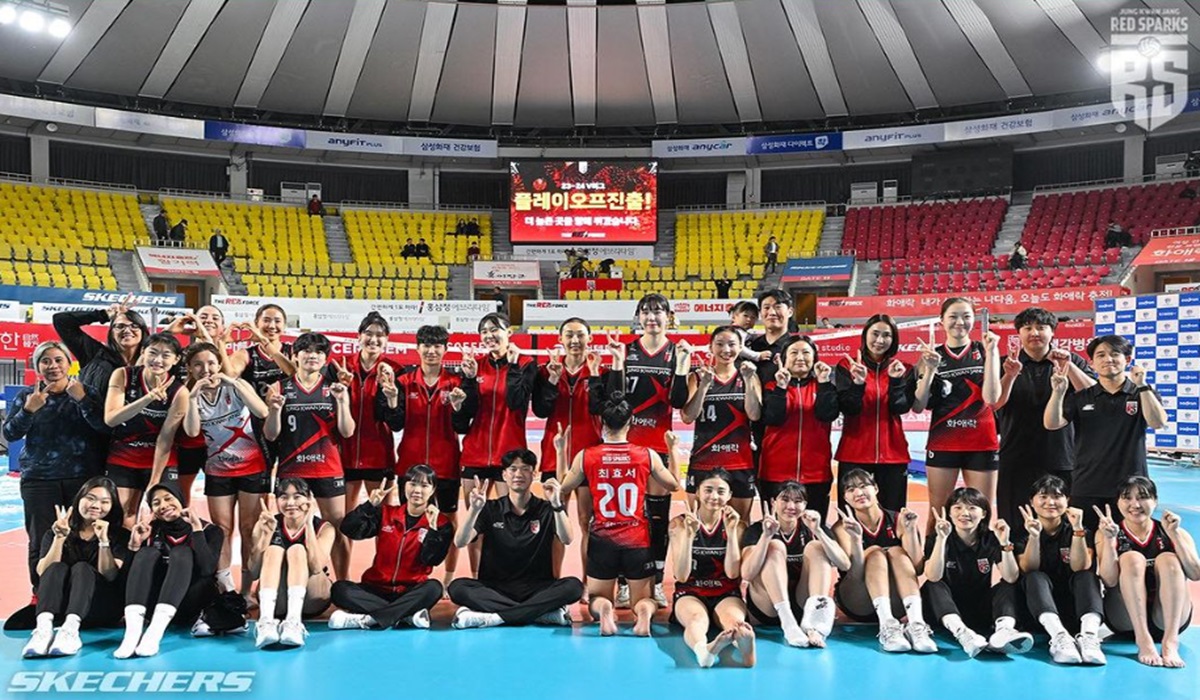 Tim bola voli Korsel Daejeon Red Sparks