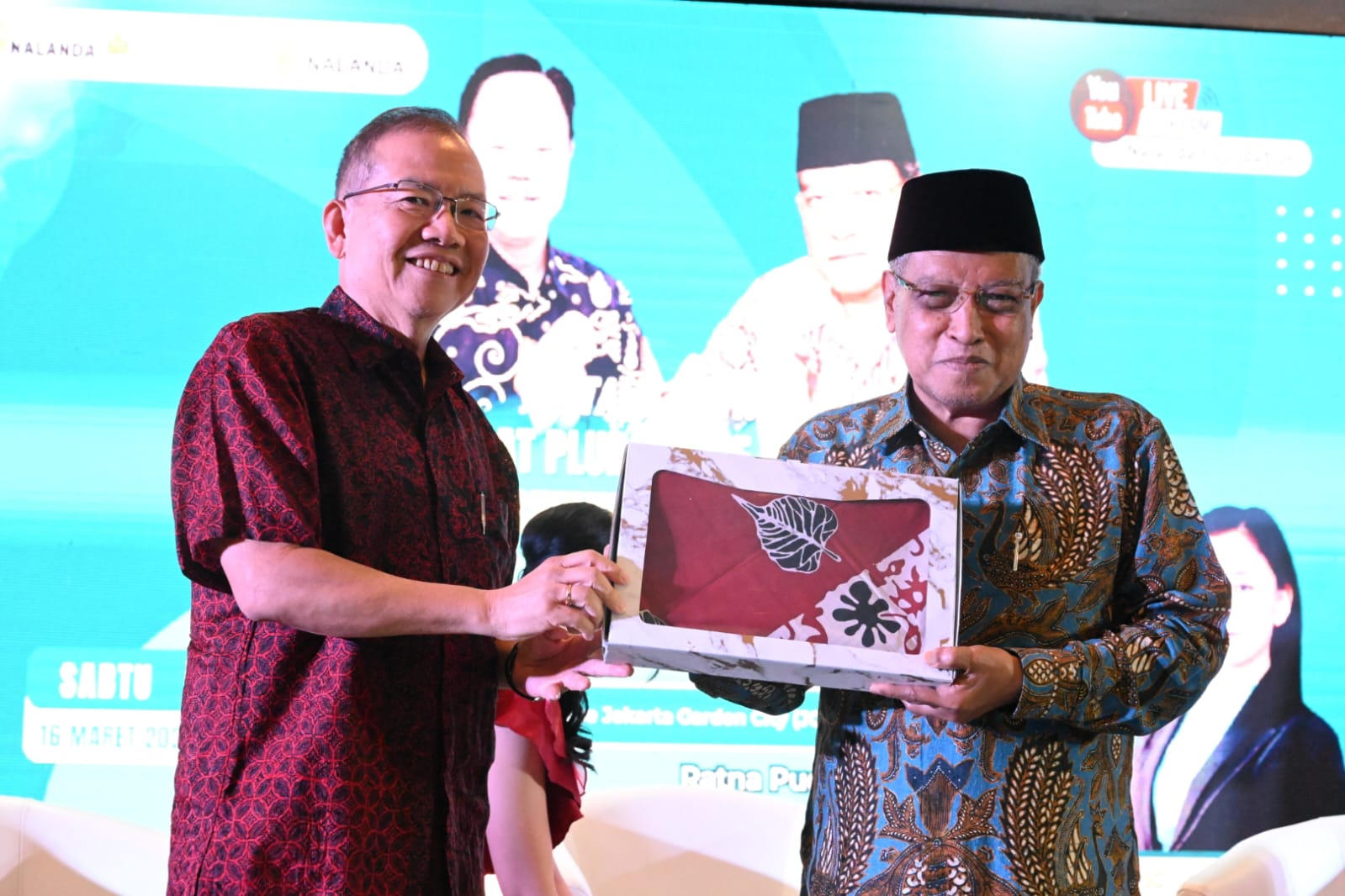 Hadir dalam kegiatan sekolah Budha, Said Aqil tekankan menjaga kebhinekaan yang harmonis